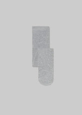 Mayoral Baby Girls Silver Print Tights