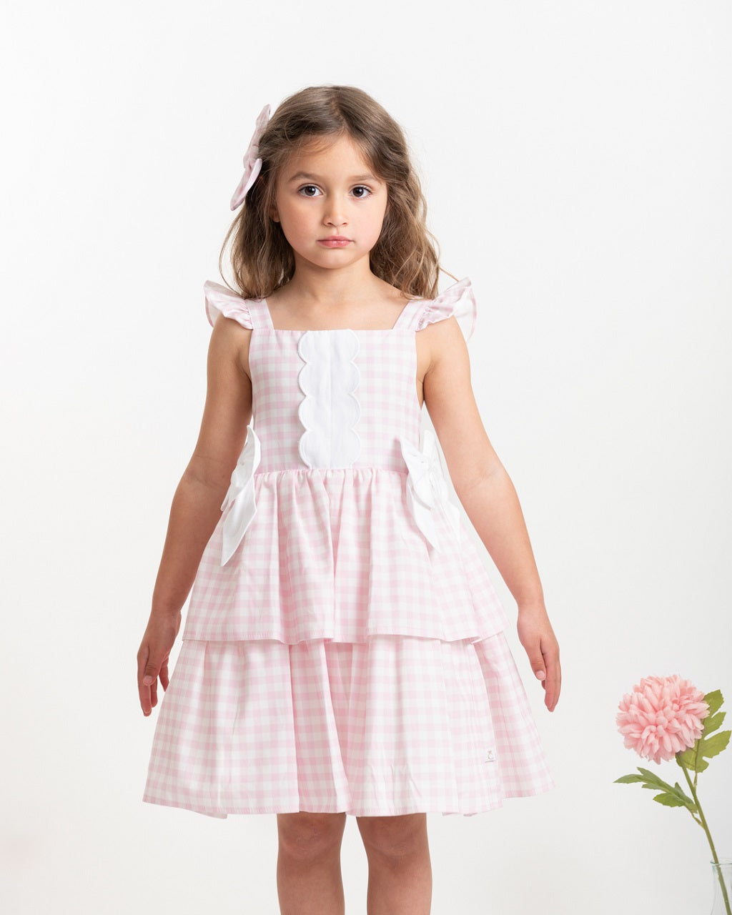 Country Kitchen Bow Dress Pink Country Kitchen Bow Dress Pink