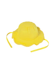 Mayoral Baby Girls Rersible Yellow Hat