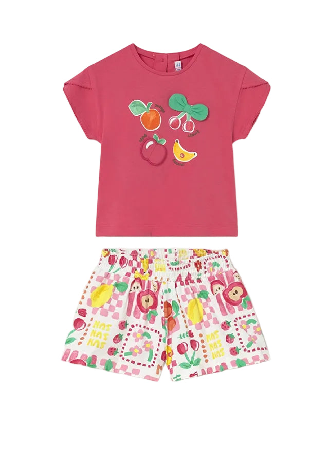 Baby Girls Mayoral T-Shirt Shorts Set
