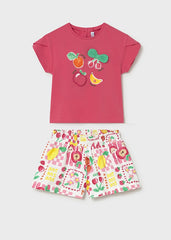 Baby Girls Mayoral T-Shirt Shorts Set