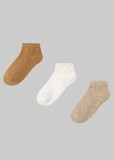 Mayoral Boys 3 Pair Socks Set Camel