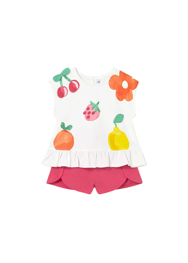 Baby Girls Mayoral Shorts Set