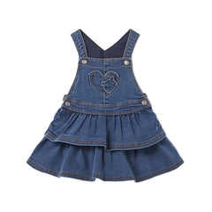 Mayoral Baby Girls Denim Skirt Pinafore