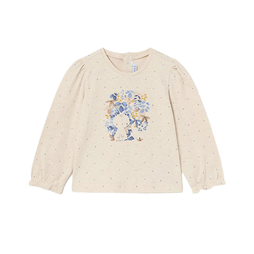 Mayoral Baby Girls long sleeved t-shirt