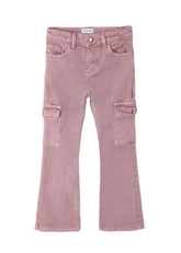 Mayoral Girls Flared Cargo Trousers