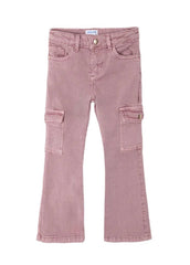 Mayoral Girls Flared Cargo Trousers