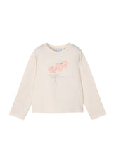 Girls Macchiato Long Sleeve Top
