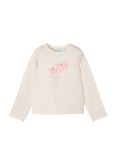Girls Macchiato Long Sleeve Top