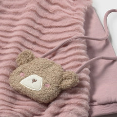 Baby Girls Mayoral Dress with Teddy Bag