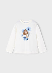 Girls Mayoral Navy 3 Piece Legging Set