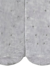 Baby Girls Mayoral Silver Print Tights