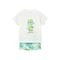 Baby Boys Mayoral Swimsuit Set with T-Shirt