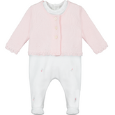 ANNABEL AIO with Rosebud Embroidery and Cardigan