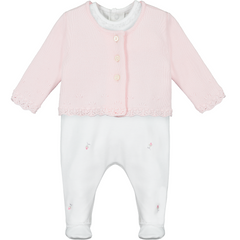 ANNABEL AIO with Rosebud Embroidery and Cardigan