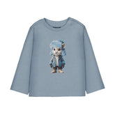 Mayoral Baby Boys Soft cotton long-sleeve tee featuring a playful tiger print.