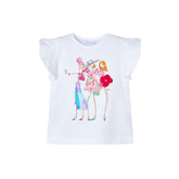 Mayoral T-shirt for girls white
