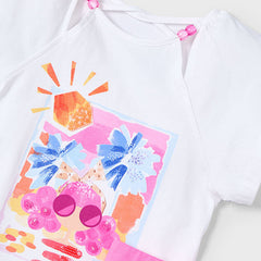 Girls Caribbean Short Set Camellia