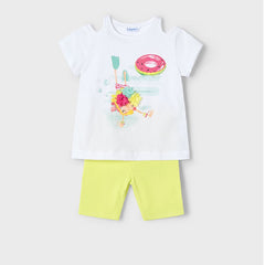 Mayoral Coral Paradise Short Set.