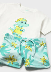 Baby Boys Mayoral Swimsuit Set with T-Shirt