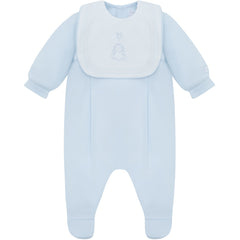 EMILE et ROSE This lovely baby boys’ babygrow represents traditional, yet practical, baby clothes at its best