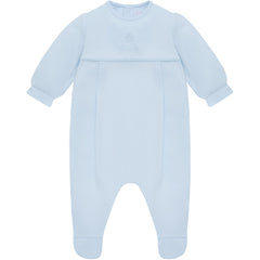 EMILE et ROSE This lovely baby boys’ babygrow represents traditional, yet practical, baby clothes at its best