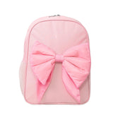 Caramelo Backpack and Pencil Case with Bow Pink