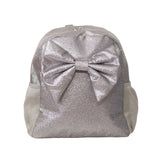 Caramelo Glitter Backpack with Bow Grey
