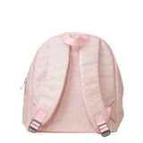 Caramelo Glitter Backpack with Bow Pink