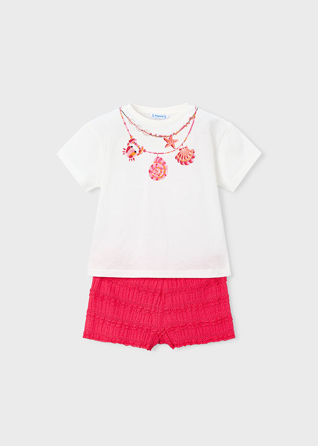 Girls Mayoral Poppy Short Set
