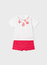Girls Mayoral Poppy Short Set
