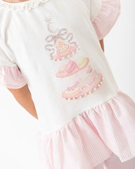 English Summer Legging Set Pink
