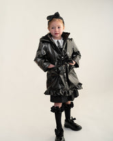 CARAMELO BTS Bow Rain Mac Black