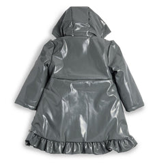 CARAMELO BTS Bow Rain Mac Grey