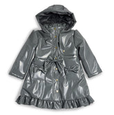 CARAMELO BTS Bow Rain Mac Grey