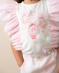 Fly Away Short Set Pink