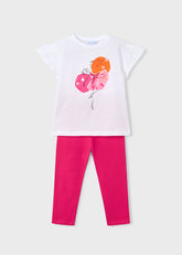 Girls Mayoral Leggings Set Clover
