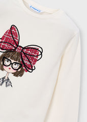 Mayoral Girls Tweed Shorts Set