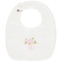 TILDA Pink Floral Print Bibs & Toy Set
