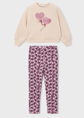 Mayoral Girls Pullover Legging Set