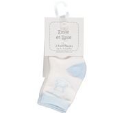 ALPINE Twin Pack Boys Socks