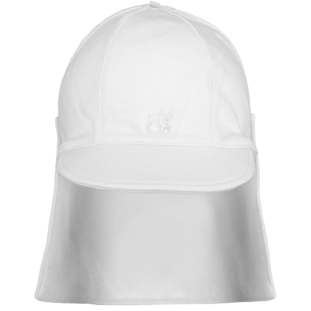 ASPEN Baby Unisex White Sun Cap