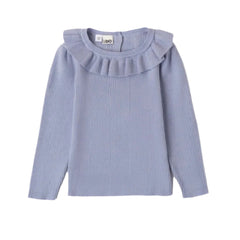 iDo Light Blue Jumper with Flounce