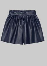 Mayoral Girls leathered culottes navy