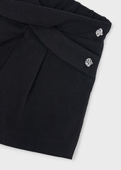 Mayoral Girls Ruffled Blouse & Pleated Skorts