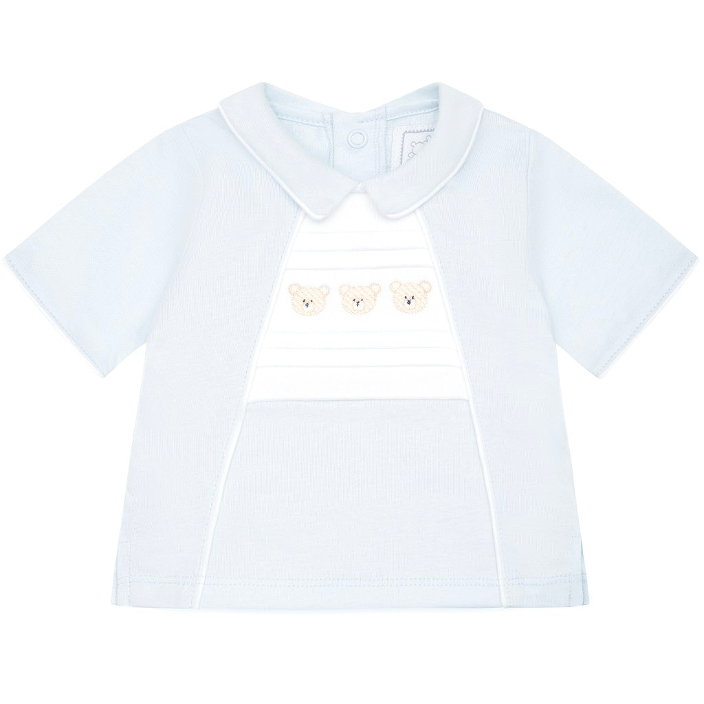 Baby Blue Classic 2 Piece Short Set Baby Blue Classic 2 Piece Short Set