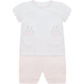 EMILE ET ROSE Perfect for a summer party, Luna is a beautifully feminine two piece top and shorts set.
