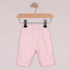 MACEY Baby Pink Top & Trouser Set