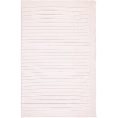 Baby Pink Cable Knit Blanket