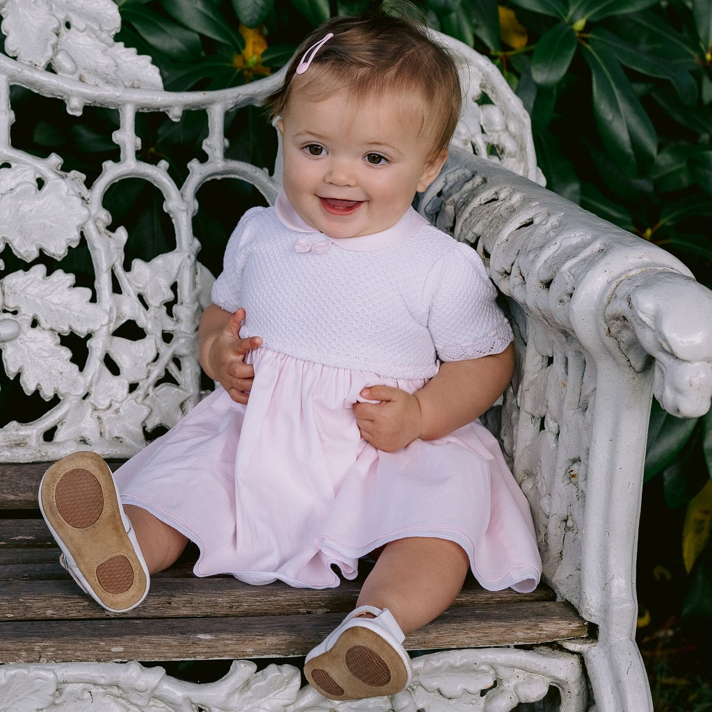 EMILE ET ROSE Fallon This dress is absolutely lovely with its knitted upper and layered skirt. EMILE ET ROSE Fallon This dress is absolutely lovely with its knitted upper and layered skirt.